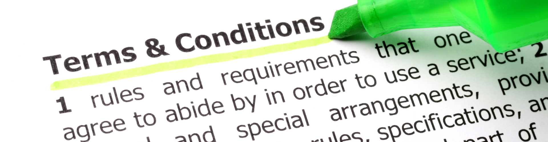 Expert Terms and Conditions of Engagement